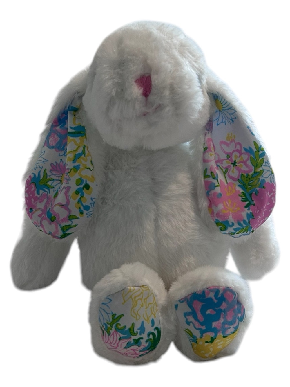 Lilly Pulitzer Plush Bunny in Lilly Garden Print - Picture 2 of 7